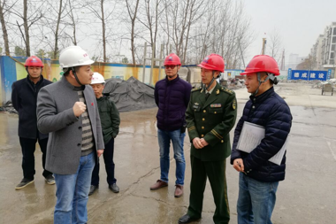 省政府消防工作檢查組蒞臨財(cái)鑫投融資服務(wù)中心項(xiàng)目現(xiàn)場檢查消防工作