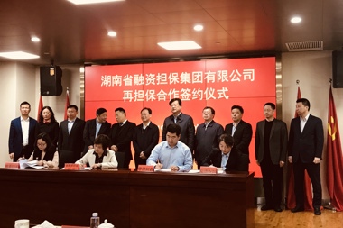 財鑫擔保、財科擔保正式加入湖南省再擔保體系