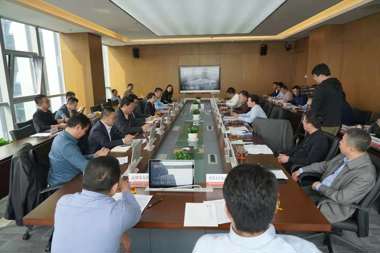 中金資本公司來我公司調研