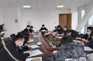 財(cái)鑫廣場(chǎng)召開(kāi)4月工作例會(huì)暨疫情防控調(diào)度會(huì)