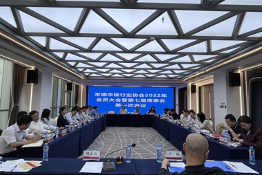 常德市銀行業(yè)協(xié)會(huì)2022年度會(huì)員大會(huì)暨第七屆理事會(huì)第一次會(huì)議順利召開