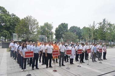 財(cái)鑫集團(tuán)組織開(kāi)展消防火災(zāi)處置疏散演練
