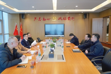 中國(guó)聯(lián)通湖南省分公司來財(cái)鑫集團(tuán)座談交流