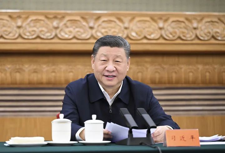 2月17日，中共中央總書記、國家主席、中央軍委主席習(xí)近平在京出席民營企業(yè)座談會并發(fā)表重要講話。新華社記者 謝環(huán)馳 攝