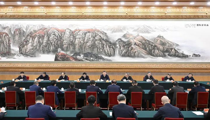 2月17日，中共中央總書記、國家主席、中央軍委主席習(xí)近平在京出席民營企業(yè)座談會并發(fā)表重要講話。新華社記者 申宏 攝